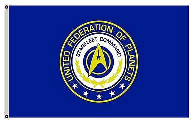 StarTrek StarFleet Flag 