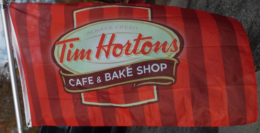 Tim Hortons Flag