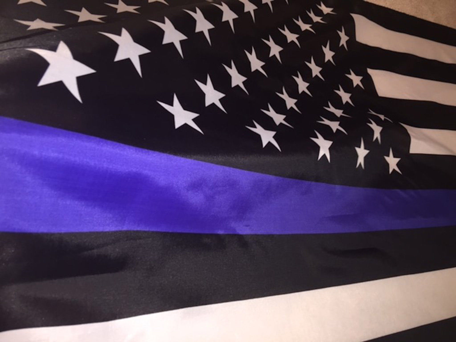 Blue Lives Matter Flag