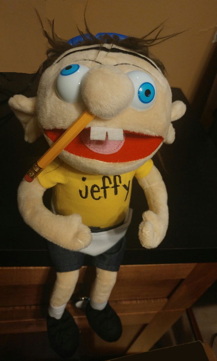 jeffy stuffed toy