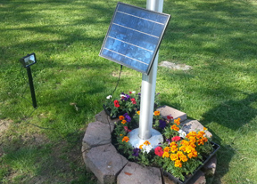 High End Commercial LED Solar Light