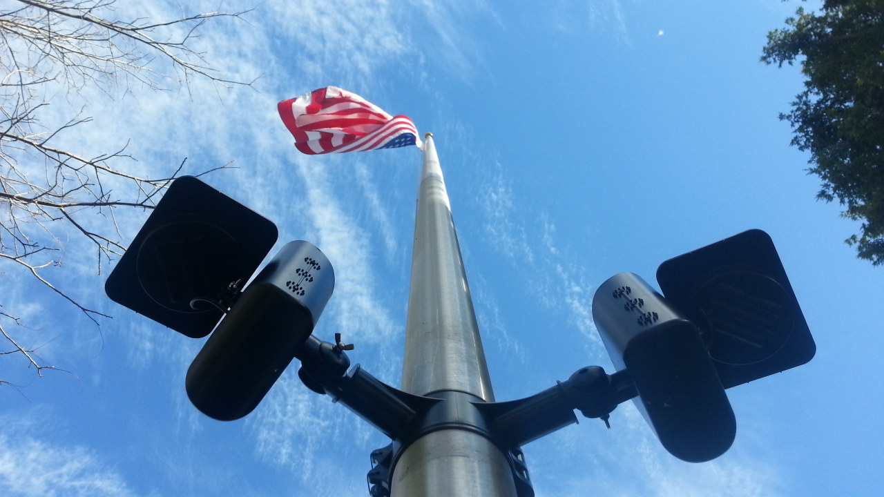 PolePal Solar Flagpole Lighting System